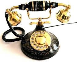 No need to register, buy now! Brass Maharaja Working Old Style Landline Telephone For Calling Telephone Usage Application Calling Telephone Id 20383523748