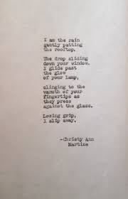 Pin By Mey Chandra On Quotes Words Of Comfort Typewriter Poetry Rain Poems