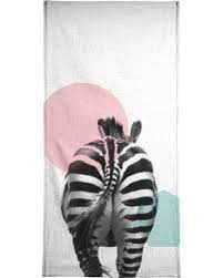 Bring exotic flair and modern style to your bathroom with this chic bathroom set. Zebra Bath Towel Juniqe