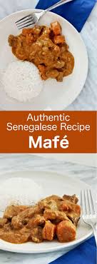 Mafe Is A Traditional West African Recipe That Consists Of A Beef Stew Cooked In Peanut Butter And Tomatoes We African Cooking African Food West African Food