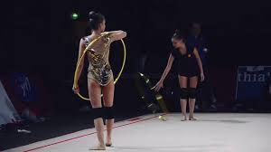 A tokyo olympics silver medalist, dina averina from russia, told reporters she would continue her sporting career if health permits. Grand Prix Thiais 2019 Arina And Dina Averina Training Youtube