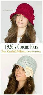 Crochet Free Hat Patterns Sun Women 1920 S Cloche Hat Crochet Free Patte How Crochet Hats Free Pattern Ladies Crochet Hats Free Pattern Crochet Hat Free
