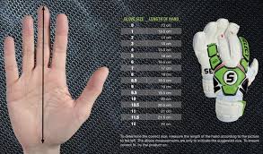 41 Hand Picked Goalkeeper Gloves Size Guide