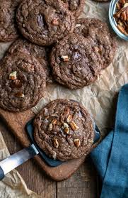 12 balls to a cookie sheet. German Chocolate Cookies I Heart Eating