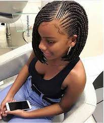86 Amazing Short Bob Braids Hairstyles And Haircuts For Women Bob Braids Hairstyles Cornrow Hairstyles Braided Hairstyles
