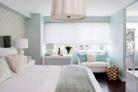Inspired by the homeowners art, designer brandi hagen of eminent interior design softened the tones and painted the walls a pale green. 5 Ways The Color Of Your Bedroom Affects You Home Bunch Interior Design Ideas