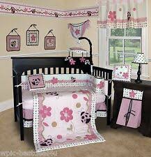 Every item was selected to fit perfectly into a room the doodlefish kids pink toile bedding, casablanca distressed white bratt decor crib, jubilee lighting, pink toile nursery glider. Pink Nursery Bedding Sets For Sale Ebay