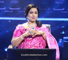 View all radhika sarathkumar movies. Radhika Sarathkumar In A Bandhani Saree South India Fashion