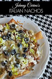 Johnny Carino S Italian Nachos Food Italian Nachos Italian Nachos Recipe