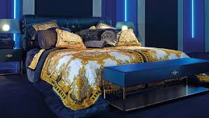 Versace Furniture Signature Silk Bedcover Buy Online At Luxdeco Versace Furniture Bedroom Design Bed Linens Luxury