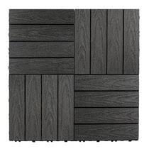 Modutile perforated interlocking patio tiles will quickly change the look of your boring concrete patio or old wood deck. Deck Tiles