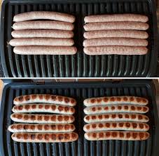 Bratwurst Grob Vom Optigrill Bratwurst