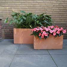 Adresse, téléphone, horaires, site web. Bac A Fleurs Fibre De Terre Clayfibre L80 H40 Cm Terracotta L80 X L40 X H40 Cm Gamm Vert