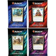 School of mages variants card image gallery. Commander 2019 Complete Set Of 4 Decks At Magic Madhouse