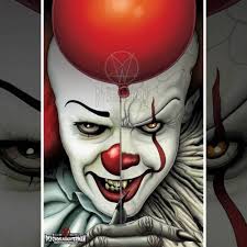 Pennywise William Anderson Joker Tattoo Design Horror Movie Art Pennywise The Clown