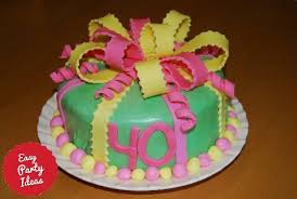 Custom birthday cakes for women. 40th Birthday Cake