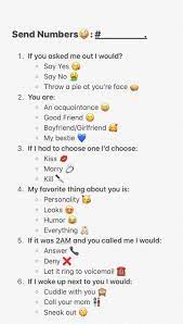 Snapchat Story Number Games Snapchat Story Questions Snapchat Emojis Number Games