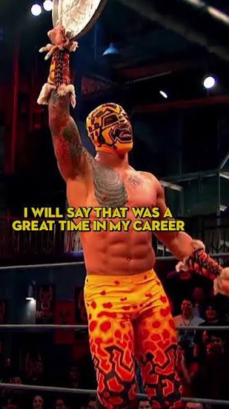 Ricochet on his time as Prince Puma #aew #wwe #wrestling #ricochet