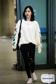 Twice Mina Airport Fashion Kpop Korean Airport Fashion Fashion