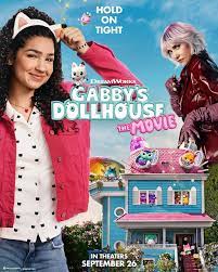 NEW POSTER for Gabby's Dollhouse: The Movie A Cat-tastic adventure awaits  at the movies! 😻 Experience #GabbysDollhouse only in theatres September 26