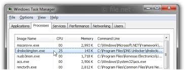 Possible gathering and installation of … Dnslockington Exe Windows Process What Is It