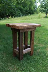 Contemporary rustic, live edge, reclaimed wood, natural wood Barn Wood Pub Table Outdoor Pub Table Rustic Pub Table Farmhouse Style Furniture