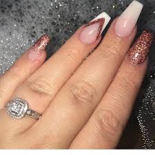 Acrylic nails short rose gold nails longhairprettynails youtube. Funky Divas Salons Pa Twitter Rose Gold Acrylic Nails By Stacey Crystal Peaks S20 7pq 0114 2280437 Rosegold Rosegoldnails Rosegoldglitter Glitter Glitternails Nailart Naildesign Acrylicnaildesign Acrylicextensions Acrylics Acrylicnails