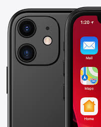Mockup of an iphone floating in a 3d environment. Two Apple Iphones 11 Mockup In Device Mockups On Yellow Images Object Mockups