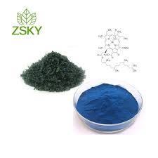 China Gmp Factory Supply Food Grade Spirulina Extract Phycocyanin Natural Blue Color Powder China Spirulina Extract Blue Spirulina Powder
