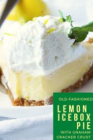 Old Fashioned Lemon Icebox Pie Recipe With Eagle Brand Milk Easy Graham Cracker Crust Chenee Today Recipe Icebox Pie Lemon Icebox Pie Eagle Brand Lemon Pie