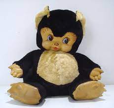 Pin On Vintage Rubber Face Stuffed Animals