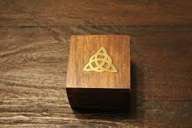Triquetra Brass Inlaid Box Metaphysical Supplies 1,389 results for triquetra 10. triquetra brass inlaid box