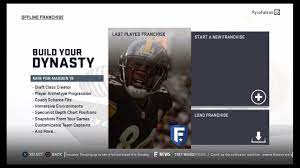 Starting Franchise Madden Nfl 19 Wiki Guide Ign