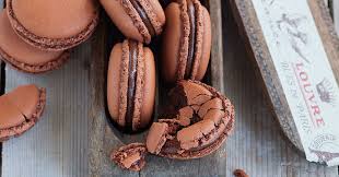 Luftige Schoko Macarons Rezept Macarons Sussgeback Kekse Backen