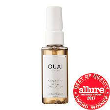 My hair is naturally pretty oily, and i was a little worried about having an oil slick by evening but my hair looked great and i didn't get burned on my partline and where my forehead meets makeup, one reviewer wrote. Wave Spray Mini Ouai Sephora Wave Spray Ouai Wave Spray Ouai