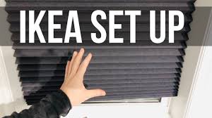 Install the nut embeds into the plastics by setting the supplement over the tip (so it warms up) and tenderly drive it into the plastic attachments. Schottis Blackout Pleated Blind Dark Gray Set Up Manual Ikea Blinds Youtube