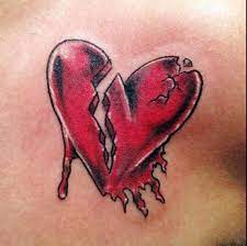 Broken Heart Tattoo Broken Heart Tattoo Tattoos Heart Tattoo Designs