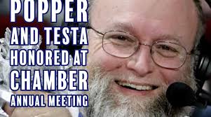 Popper and Testa Honored at Chamber Annual Meeting