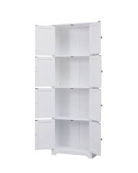 Check spelling or type a new query. Pilaster Designs Burnham 4 Tier Contemporary Kitchen Pantry Storage Cabinet White Wood