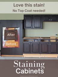 Staining Cabinets Love This Stain