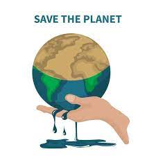 Vector Of Saving The Planet About Global Warming Global Warming Earth Png And Vector With Transparent Background For Free Download Global Warming Save The Planet Save Earth