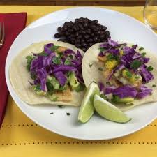 Before you start eating this shrimp taco, politely apologize to your family that you'll be unavailable for the next 15 minutes (5 minutes to wolf it down and 10 minutes of food coma). Easy Gluten Free Fish Tacos With Mango Salsa