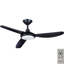 Ceiling fans whether your space is big or small, lightology has a variety of ceiling fans to fit any interior. Polar Dc Ceiling Fan With Led Light Matte Black 48 Fansonline Australia