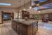 Vaulted Ceiling Kitchen With Beams