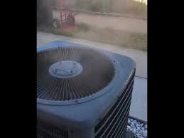 A heat pump has two basic modes of operation and the steps to diagnosing a problem are a little different. Defrost Cycle Heat Pump Smoke And Steam Coming Out Of Your Ac Jacksonville Youtube