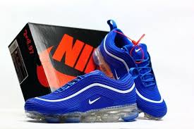Mens Winter Nike Air Vapormax 2018 97 Running Shoes Royal Blue White Nike Airs This Is A Link To Amazon And A Running Shoes Nike Men Suede High Top Sneakers