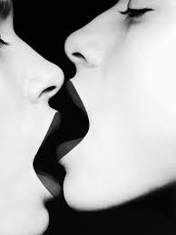 Black And White Vs Color Portraits Unisex Opaque Black Lip Kiss Fantasy Photography Black And White Photography Inspiration