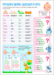 Teach your kids learn basic english grammar, simple present tense with examples and the use of it in this kids learning video in the most entertaining and in. Present Simple Posters Grammar Printables For Kids