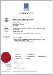 The company will comply with all applicable oregon osha workplace safety and health requirements and Occupational Safety And Health Policy About Murata Malaysia About Murata Asean Murata Manufacturing Co Ltd