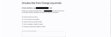 You can make changes to the email addresses or phone numbers (aliases) that are associated with your to learn how to change which account sends email in outlook.com, see add your other email accounts to if you're having issues signing in to your microsoft account, go to microsoft account help. Change Org Springs A Leak Exposes Private E Mail Addresses Updated Ars Technica